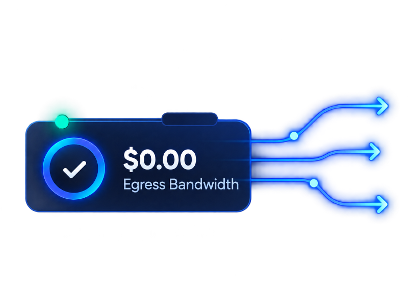 Scalable High-Durability Storage with Zero Egress Tax